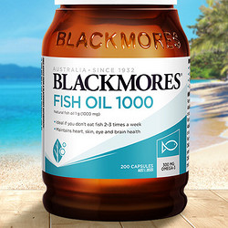 BLACKMORES 澳佳寶 1000mg深海魚油膠囊 400粒