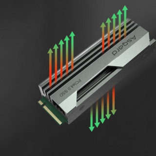 Asgard 阿斯加特 AN系列 NVMe M.2 固态硬盘 (PCI-E4.0)