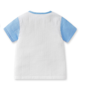 gb 好孩子 1422219W2009 儿童短袖T恤 天蓝 100cm