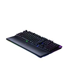 razer 雷蛇 猎魂光蛛 精英版 104键 有线机械键盘 黑色 雷蛇紫轴(段落