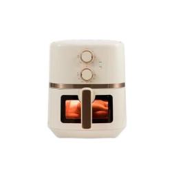 Midea 美的 MF-KZE5501 空气炸锅 5.7L 杏白色