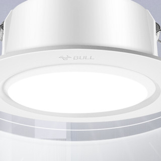 BULL 公牛 T01系列 MT-C006A-AS LED筒灯 6W 暖白光