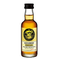 Loch Lomond 罗曼湖 英国罗曼湖单一谷物威士忌50ml英国原瓶进口洋酒烈酒
