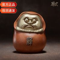铜师傅 全铜摆件《小达摩》家居饰品 铜工艺品 礼品 办公桌摆件 创意礼物