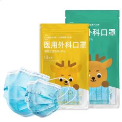 超亚 一次性医用外科口罩 儿童款 100只