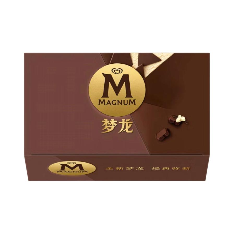 magnum 梦龙 冰淇凌 4口味 1028g(卡布奇诺口味64g*4袋 香草口味64g*4