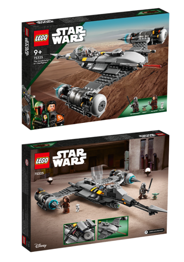 lego乐高星球大战系列75325波巴费特之书曼达洛人n1型星际战斗机