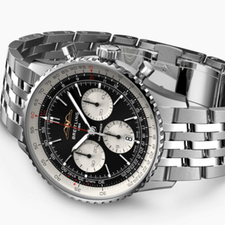 BREITLING 百年灵 航空计时1系列 43毫米自动上链腕表 AB0138211B1A1