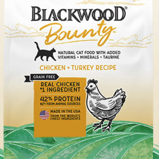 Blackwood 珀萃 鸡肉火鸡肉全阶段猫粮 1.36kg