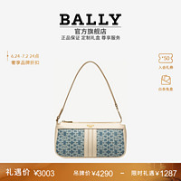 BALLY 巴利 官方2022新款SEMY DMN.QD女士拼色迷你包腋下包6300504 蓝色 均码