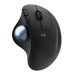 logitech 罗技 ERGO M575 2.4G蓝牙 双模无线鼠标 2000DPI 石墨黑