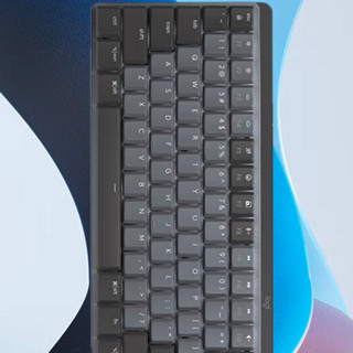 logitech 罗技 MX MECHANICAL 110键 2.4G蓝牙 双模无线机械键盘 灰黑色 凯华矮茶轴 单光