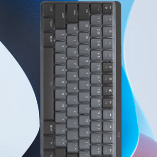 logitech 罗技 MX MECHANICAL 110键 2.4G蓝牙 双模无线机械键盘 灰黑色 凯华矮红轴 单光