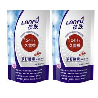 揽肤 茶籽酵素留香洗衣液 500ml*5袋