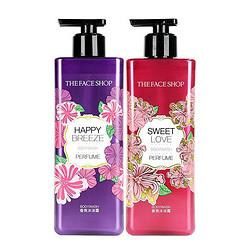 THE FACE SHOP 菲诗小铺 香氛沐浴露 （浪漫邂逅500ml+甜蜜爱恋500ml）