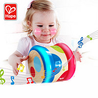 Hape 滚滚乐电子音乐鼓儿童拍拍鼓6个月0-一1岁宝宝婴儿手拍鼓玩具