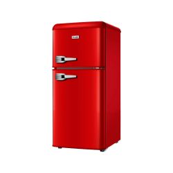 chigo志高复古冰箱欧式小型双开门冷藏冷冻节能家用宿舍办公迷你出租