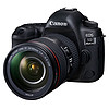 Canon 佳能 EOS 5D Mark IV 全画幅 数码单反相机 黑色 EF 24-105mm F4L IS II USM 变焦镜头 单镜头套机