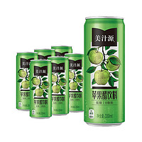 可口可乐 美汁源 苹果醋饮料 330ml*6瓶