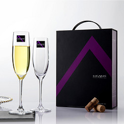 Lucaris 水晶香槟杯 两只装