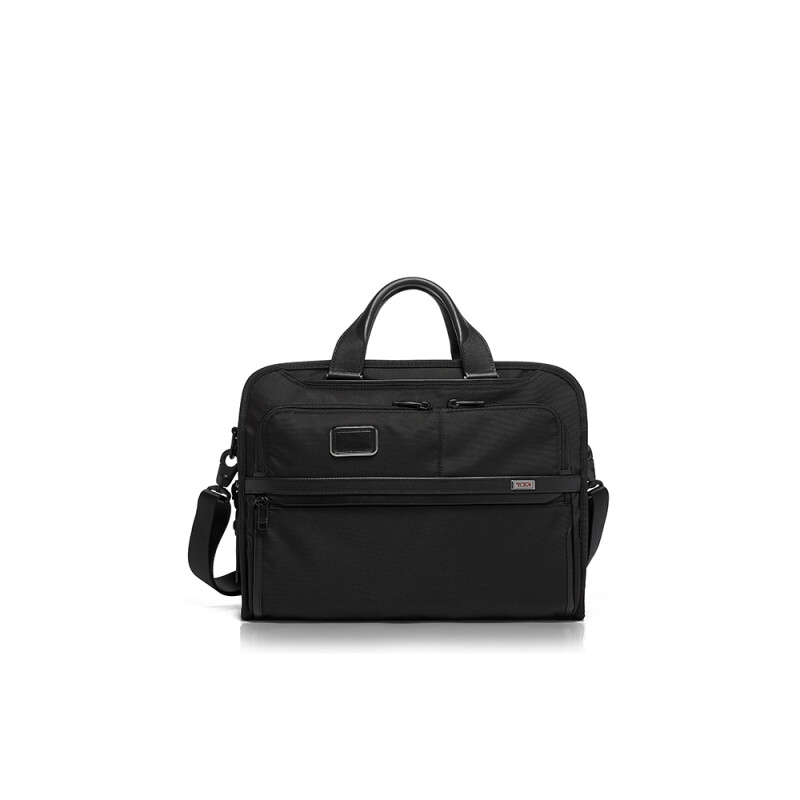 TUMI 途明 Alpha 3系列 男士商务公文包 02603108D3 黑色 中号