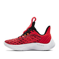 UNDER ARMOUR 安德玛 Curry Flow 9 Sesame Street联名款 男子篮球鞋 3024248-603 红色 45.5