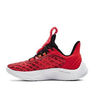 UNDER ARMOUR 安德玛 Curry Flow 9 Sesame Street联名款 男子篮球鞋 3024248-603 红色 44