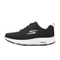 SKECHERS 斯凯奇 Go Run Consistent 女子跑鞋 128286/BKW 黑色/白色 35