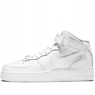 NIKE 耐克 Air Force 1 Mid Le Gs 女子休闲运动鞋 DH2933-111 白色 38.5