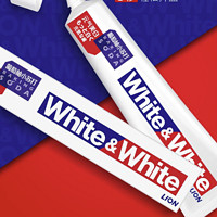 LION 狮王 WHITE&WHITE;葡萄柚小苏打元气美白牙膏