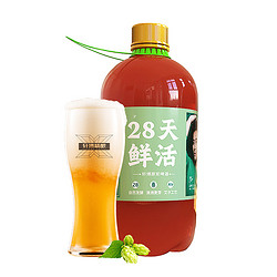 轩博 鲜活原浆啤酒 1.5L
