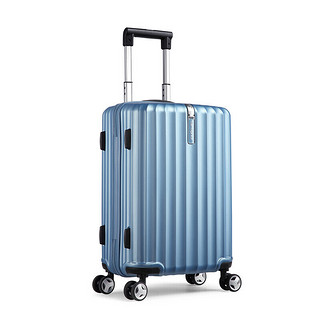 Samsonite 新秀丽 ENOW系列 PC拉杆箱 GU9*11002 浅蓝色 20英寸