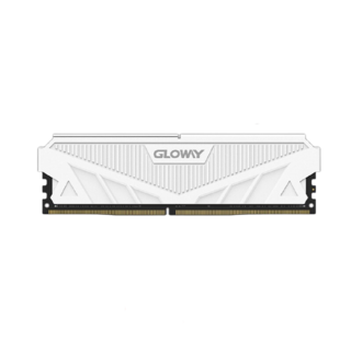 GW 光威 天策系列 DDR4 3200MHz 台式机内存 马甲条 皓月白 16GB