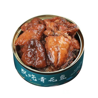青花鱼罐头 100g*3罐