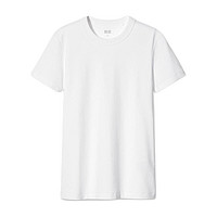 UNIQLO 优衣库 U系列 女士圆领短袖T恤 435193 白色 XL