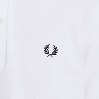FRED PERRY 佛莱德·派瑞 M12系列 男士短袖POLO衫 FPXPODM12XXXM-WHJ 白色 38