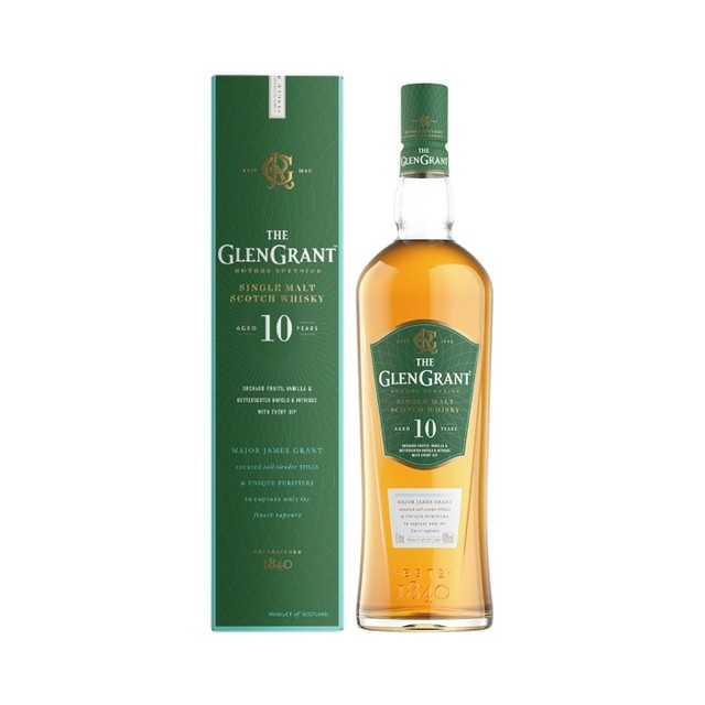 值选：格兰冠 GLENGRANT 10年 单一麦芽苏格兰威士忌 40%vol 1L