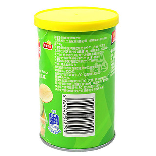 乐事薯片原味Lay's罐装40g/罐 多口味混合 休闲零食膨化食品小吃大礼包 原味2罐+黄瓜2罐