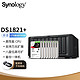 Synology 群晖 DS1821+ 搭配8块希捷(Seagate) 12TB酷狼pro ST12000NE0008硬盘 套装