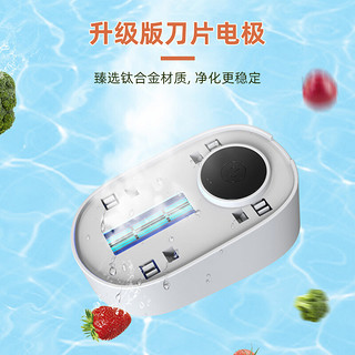 DAEWOO 大宇 新品QX8无线便携果蔬卫士家用清洗菜机全自动食材净化器水果蔬菜肉类净化去农残 绿色