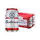 88VIP：Budweiser 百威 小麦啤酒拉罐330ml*6听
