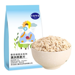 XIANGTIANYUDAO 香田御稻 无糖即食纯燕麦片 480g