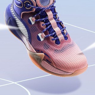 PEAK 匹克 力量系列 骑兵 3 Elite 男子篮球鞋 DA220031 魔力紫 40