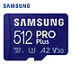 SAMSUNG 三星 MB-MC512KA Evo Plus MicroSD存储卡 512GB