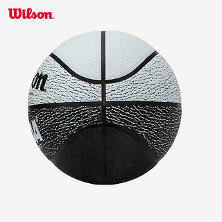 Wilson 威尔胜NCAA黑白室外耐磨橡胶大学生7号球标准篮球Hypershot WTB1565IB