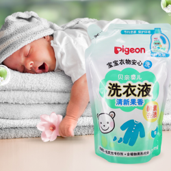 贝亲 婴儿洗衣液 清新果香 750ml