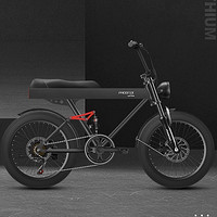 PLUS会员：PHOENIX 凤凰 电动自行车 20寸 豪华版 TANK600