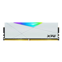 ADATA 威刚 XPG系列 龙耀 D50 DDR4 3600MHz RGB 台式机内存 灯条 白色 8GB