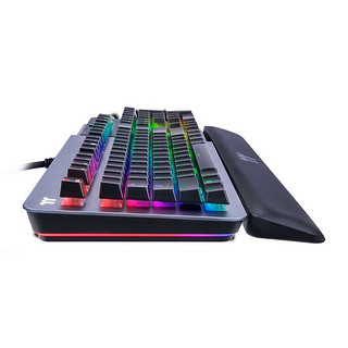 Thermaltake 曜越 幻银 Argent K5 104键 有线机械键盘 太空灰 Cherry青轴 RGB