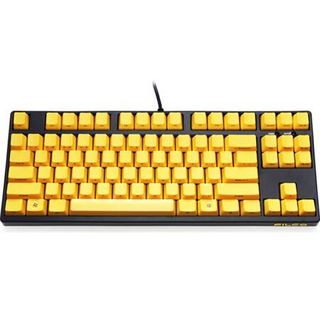 FILCO 斐尔可 FKBN87MC/EFY2 87忍者圣手二代 87键 有线机械键盘 黑黄 Cherry青轴 无光